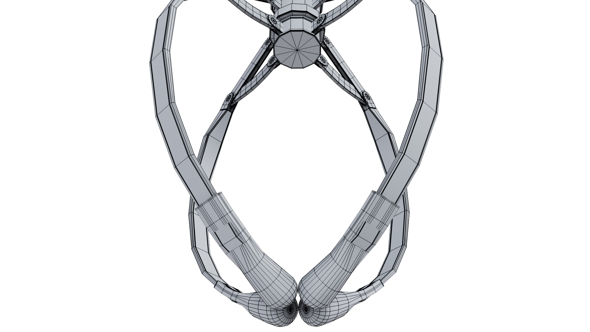 Metal Claw 9 with RIG 3D model_16