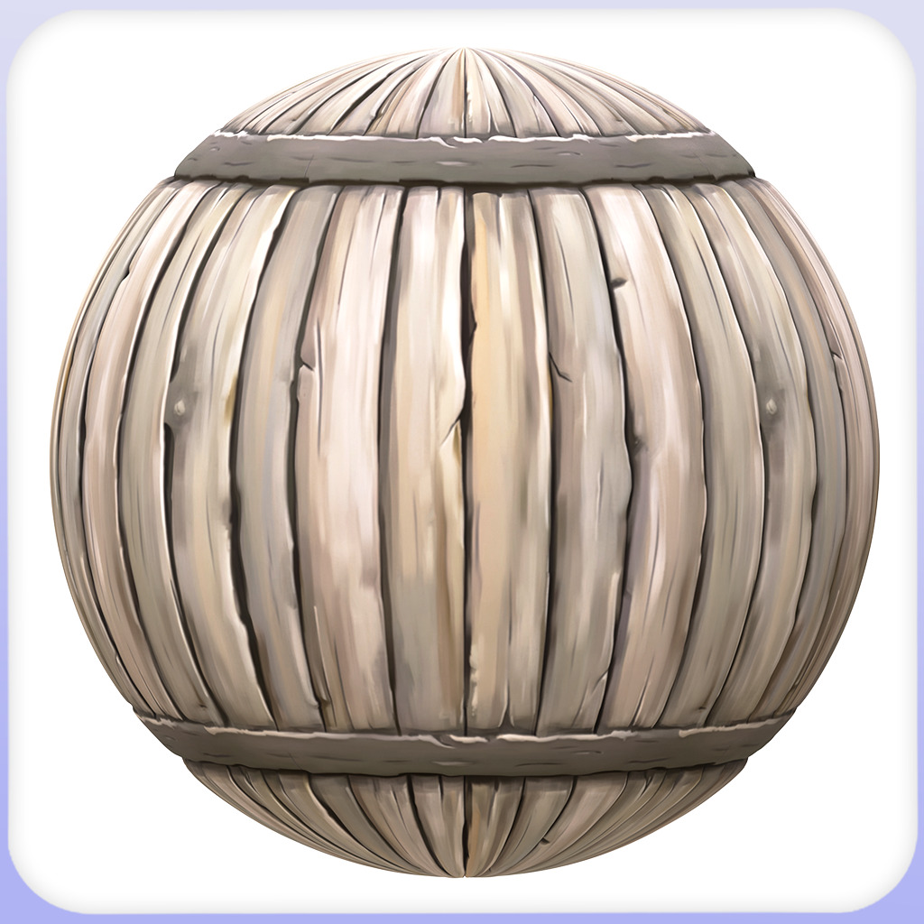 Stylized Wood Seamless Texture Texture_4