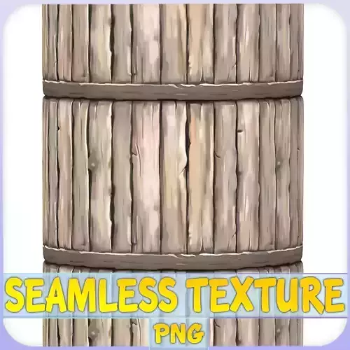 Stylized Wood Seamless Texture
