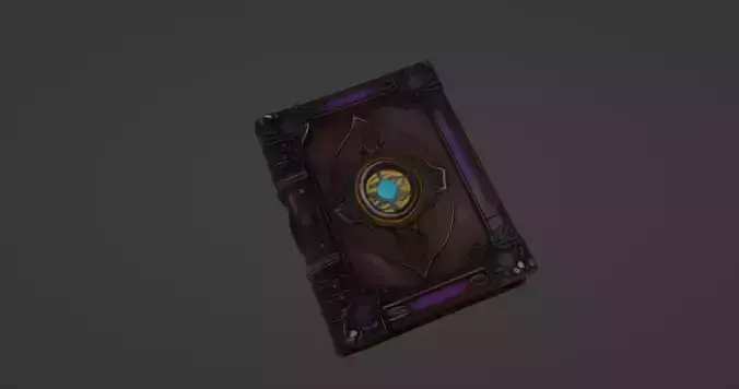 Enchanted Ancient Spellbook  