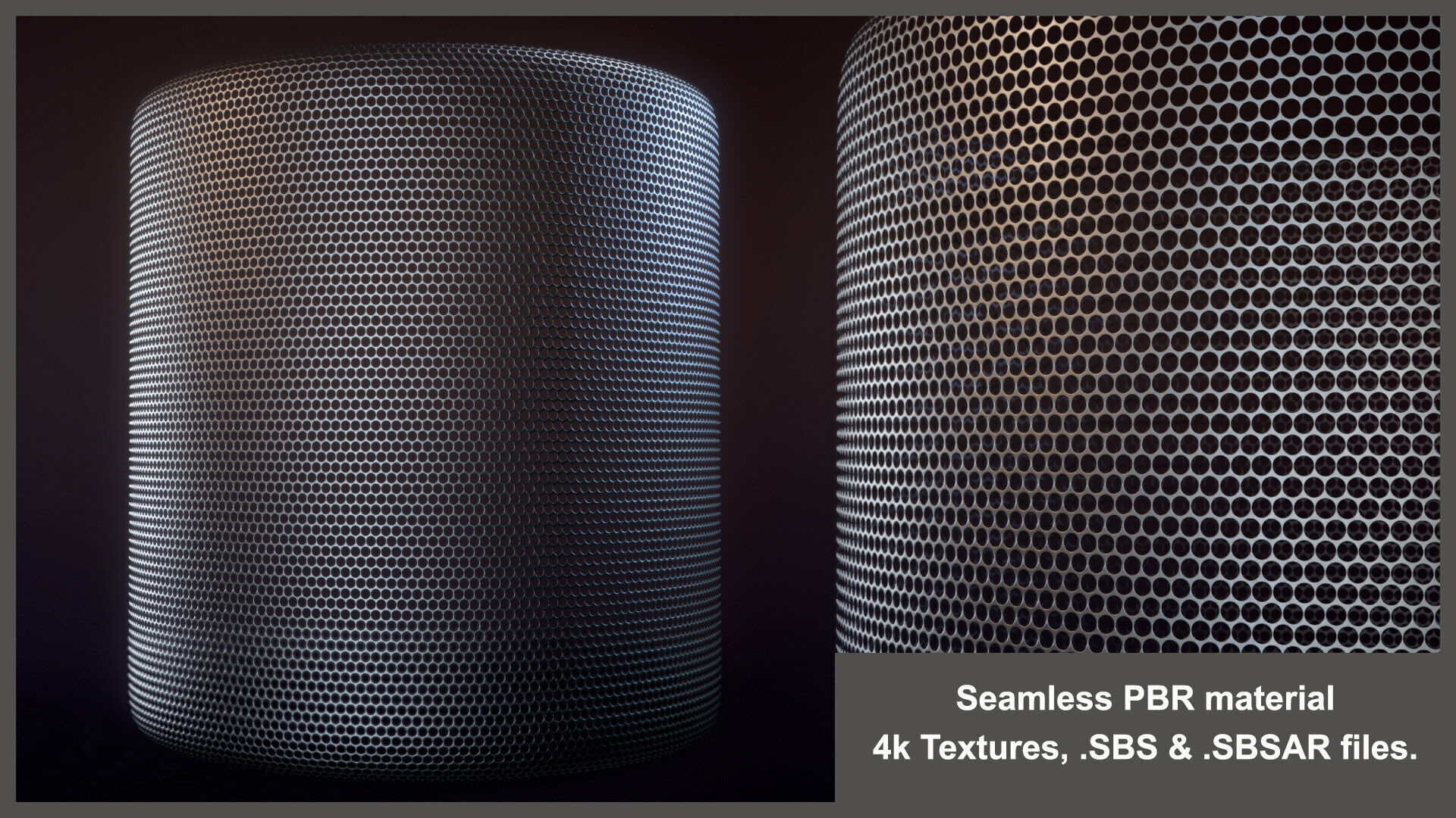 Seamless speaker grill mesh material textures Texture_4