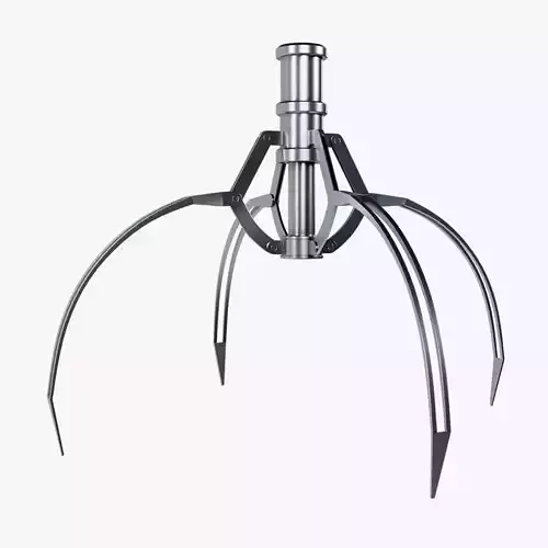 Metal Claw 10 with RIG 3D model