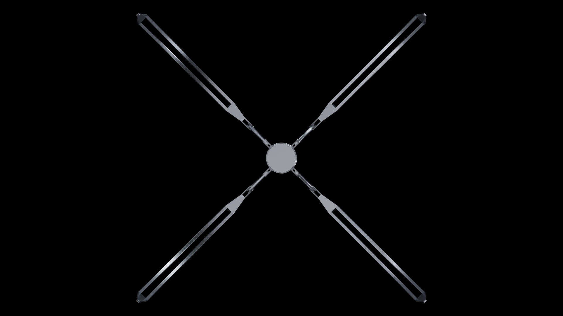 Metal Claw 10 with RIG 3D model_8