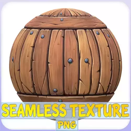 Stylized Wood Seamless Texture