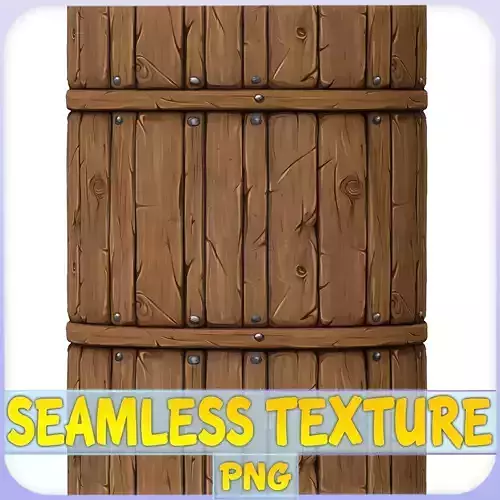 Stylized Wood Seamless Texture