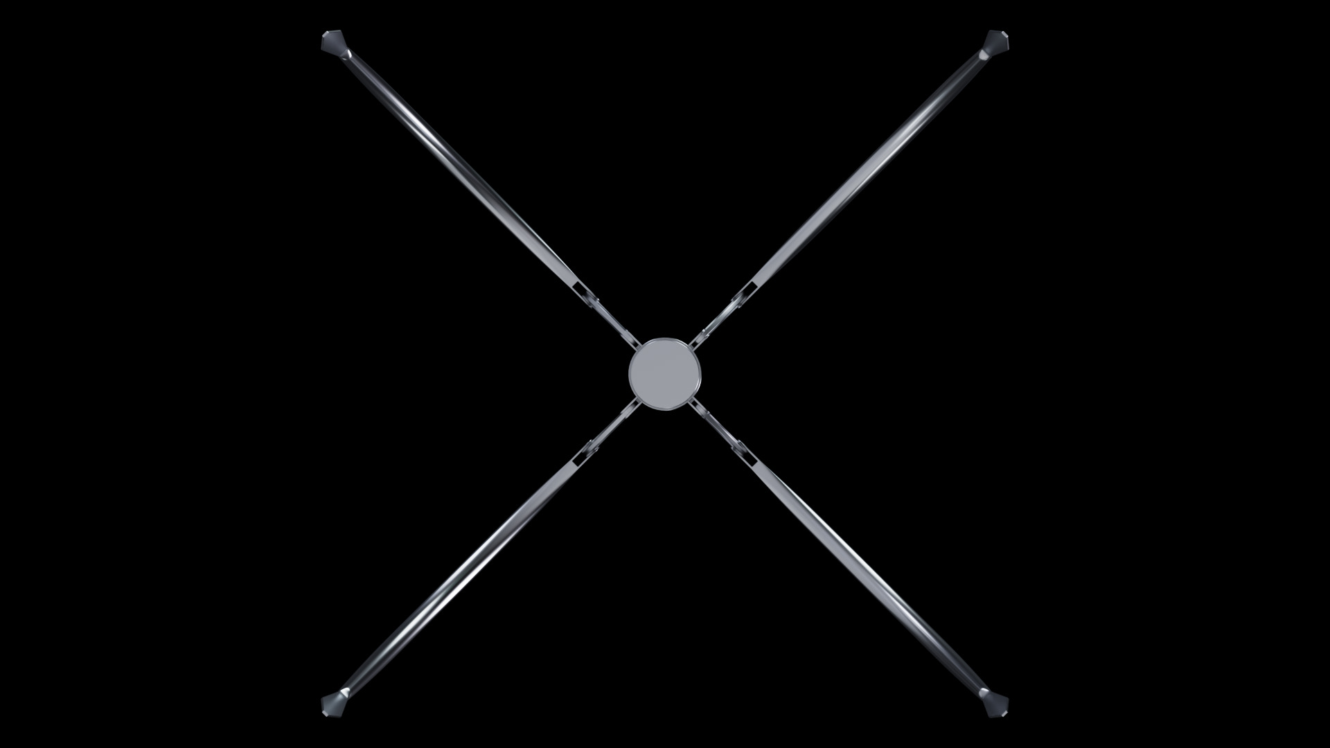 Metal Claw 11 with RIG 3D model_8