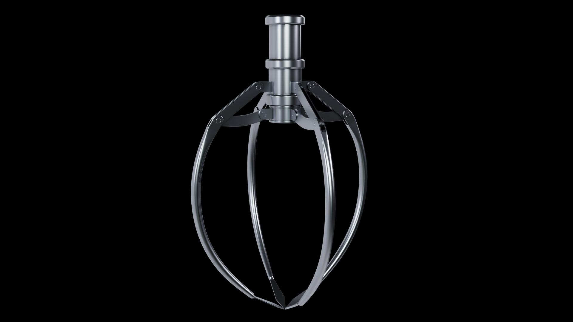 Metal Claw 11 with RIG 3D model_5