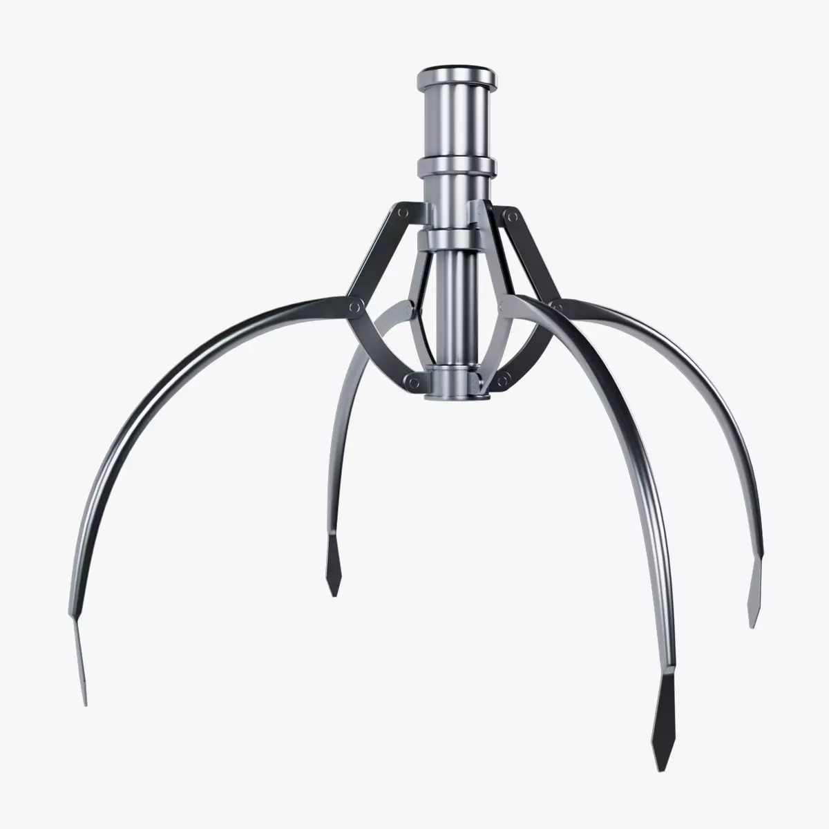 Metal Claw 11 with RIG 3D model_0