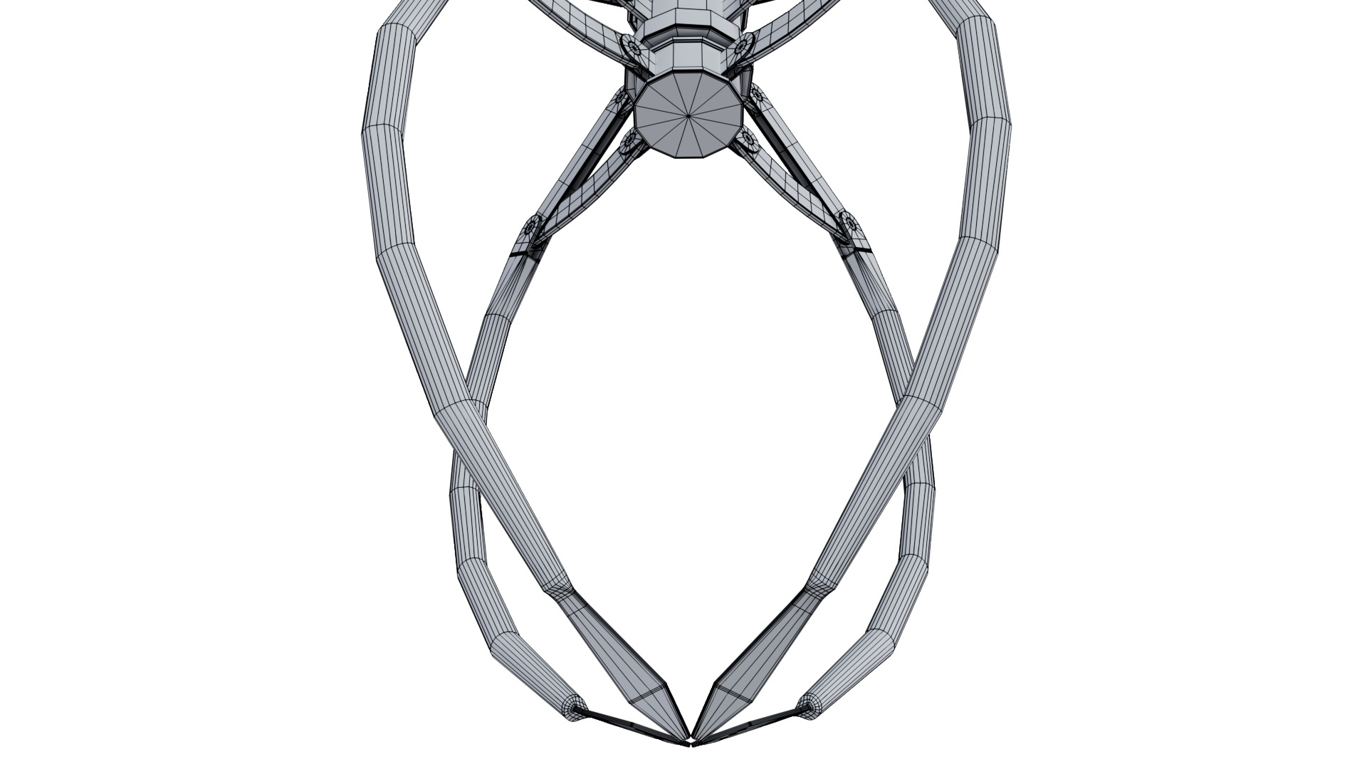 Metal Claw 11 with RIG 3D model_16