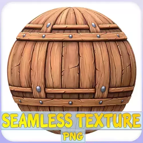 Stylized Wood Seamless Texture