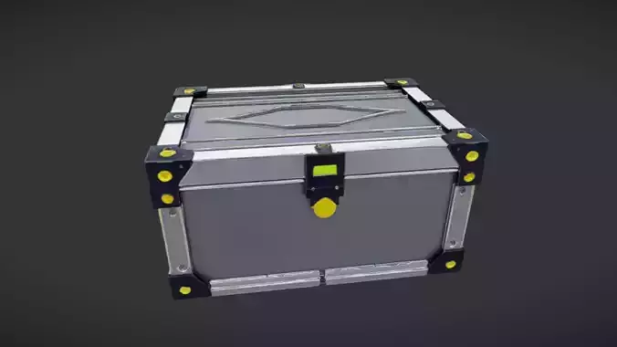 metal storage chest