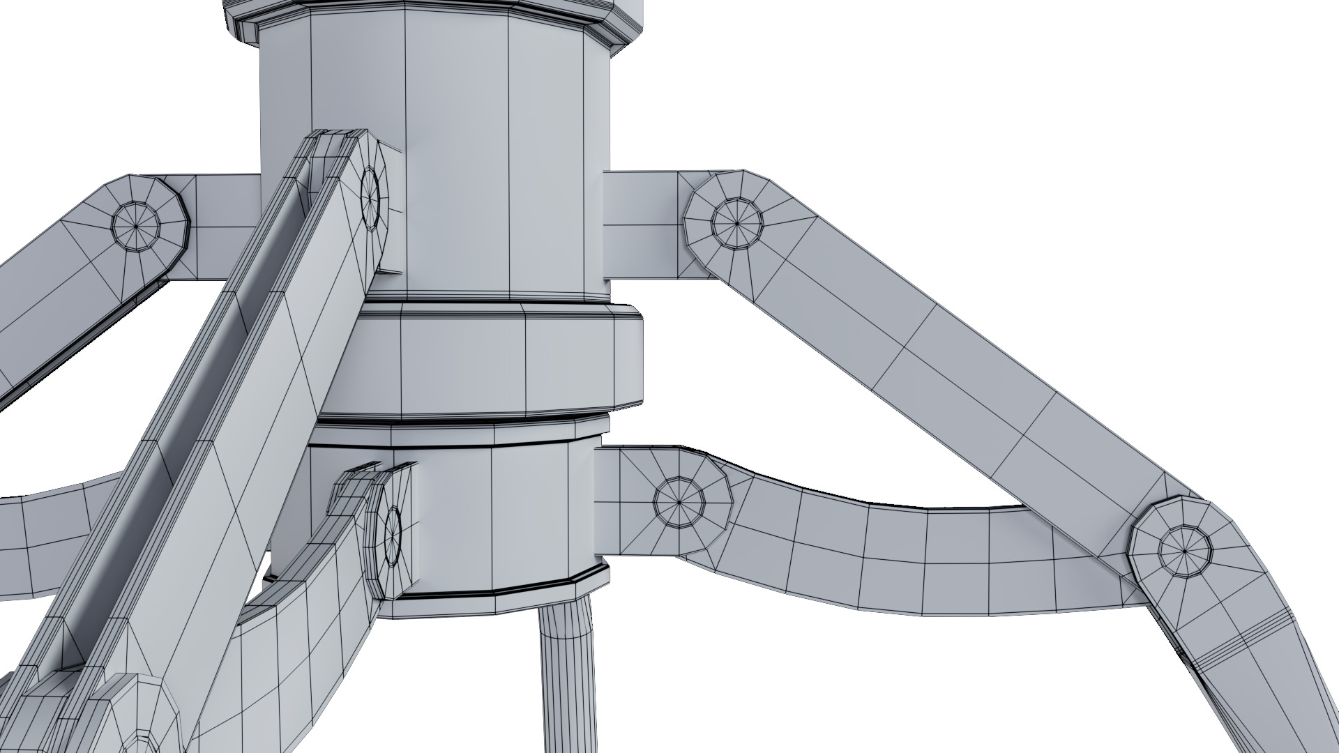 Metal Claw 12 with RIG 3D model_15