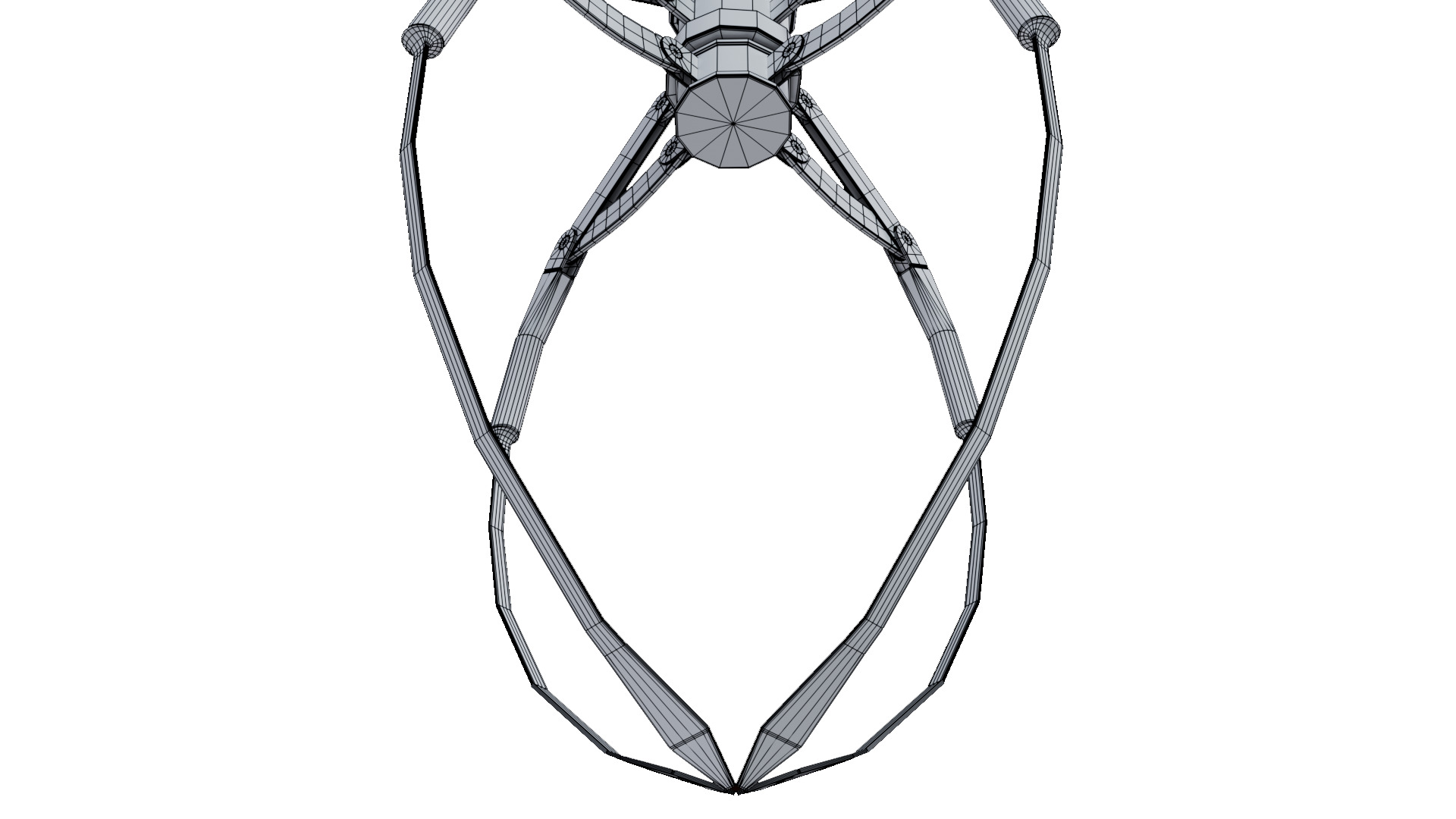 Metal Claw 12 with RIG 3D model_17