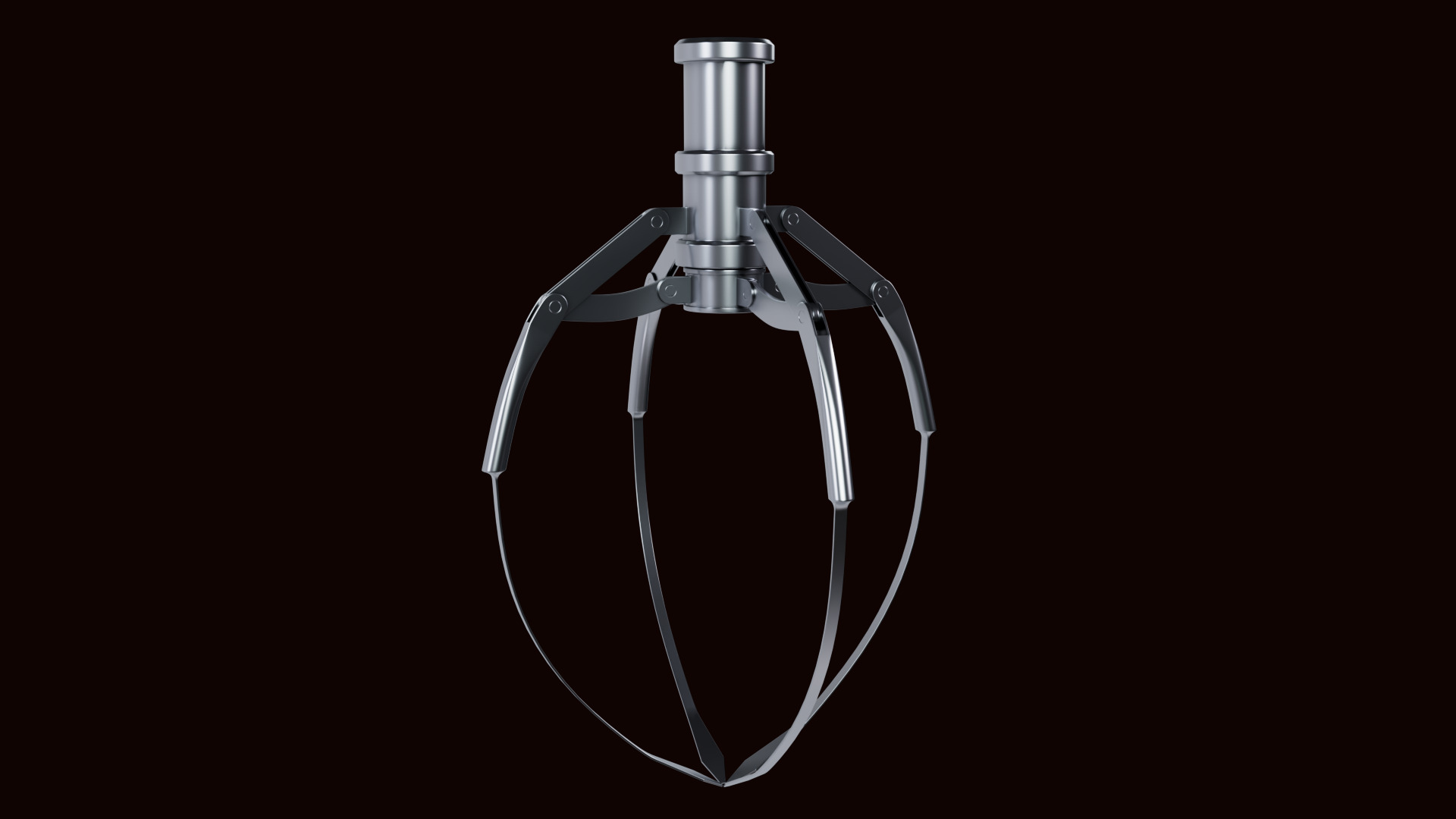 Metal Claw 12 with RIG 3D model_9