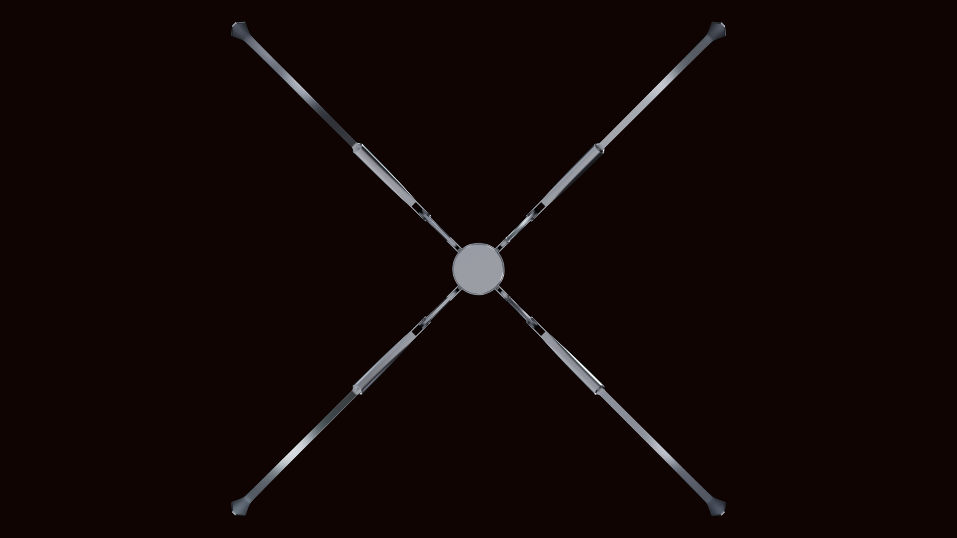 Metal Claw 12 with RIG 3D model_6