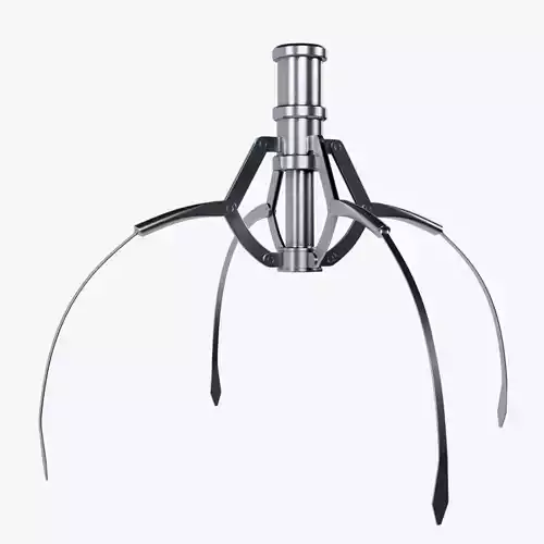 Metal Claw 12 with RIG 3D model