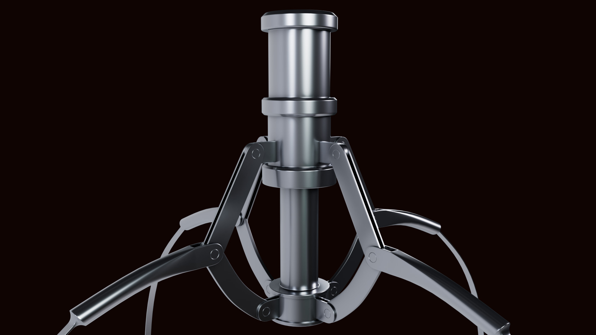 Metal Claw 12 with RIG 3D model_5