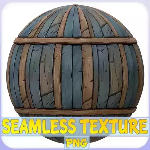 Stylized Wood Seamless Texture