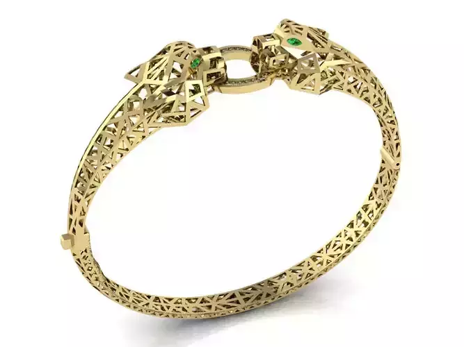 Panthere Bracelet Brand Gold 