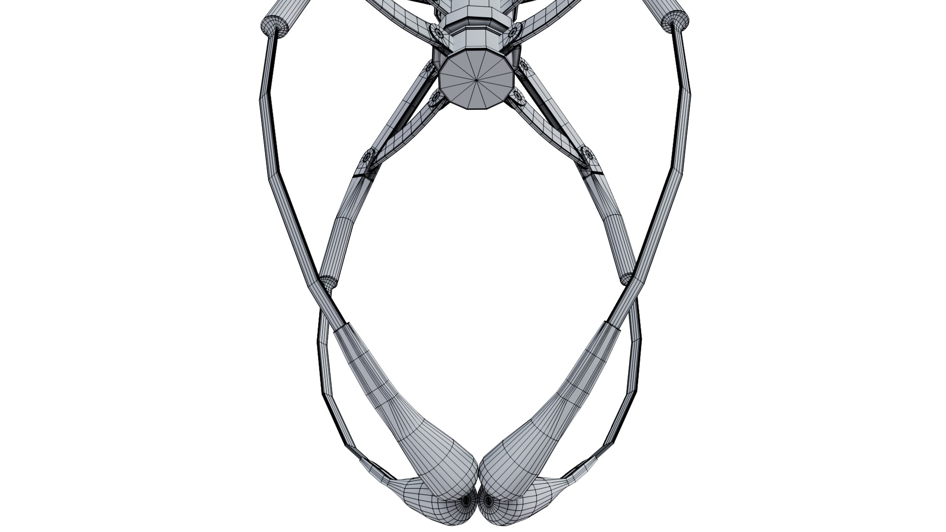 Metal Claw 13 with RIG 3D model_17