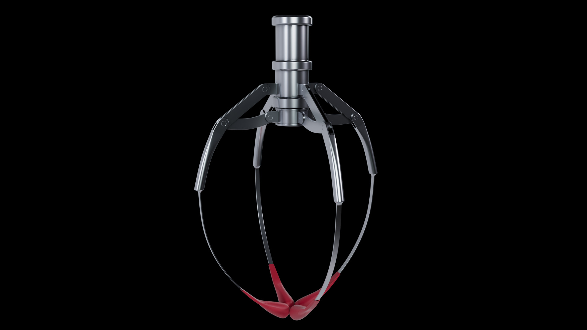 Metal Claw 13 with RIG 3D model_9