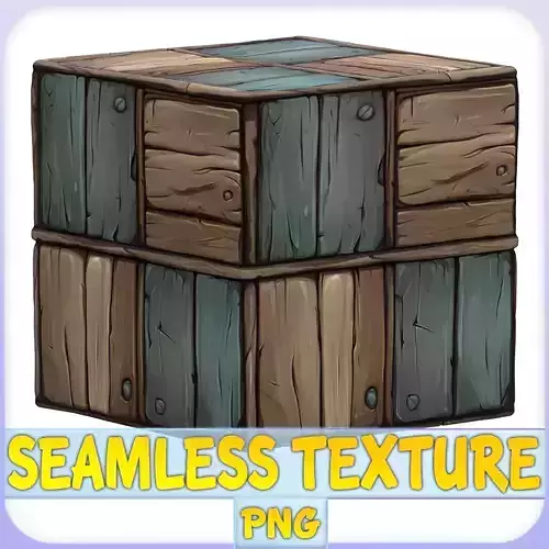 Stylized Wood Seamless Texture