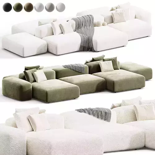 Plus island sofa