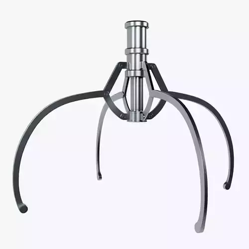 Metal Claw 14 with RIG 3D model