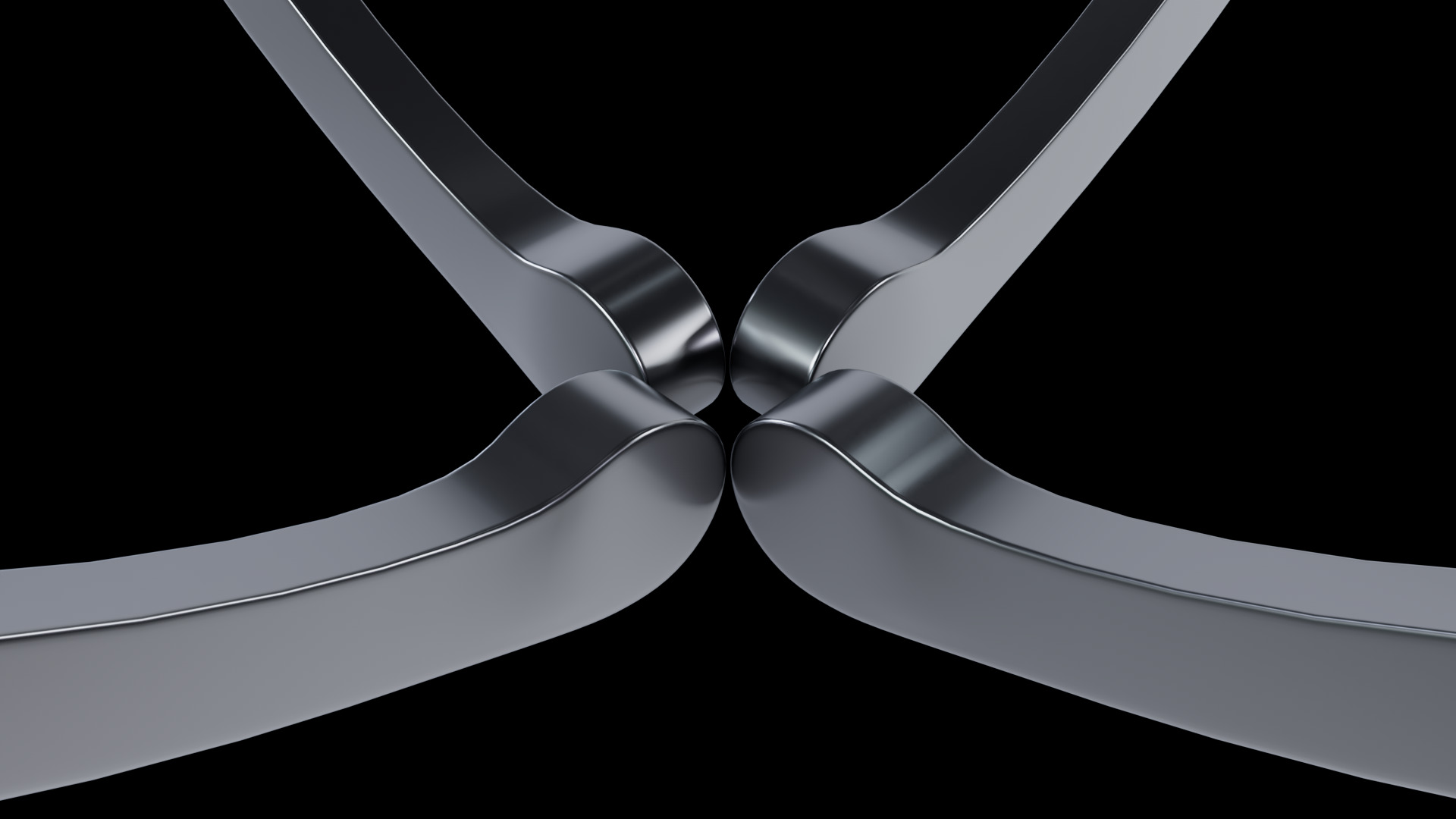 Metal Claw 14 with RIG 3D model_11