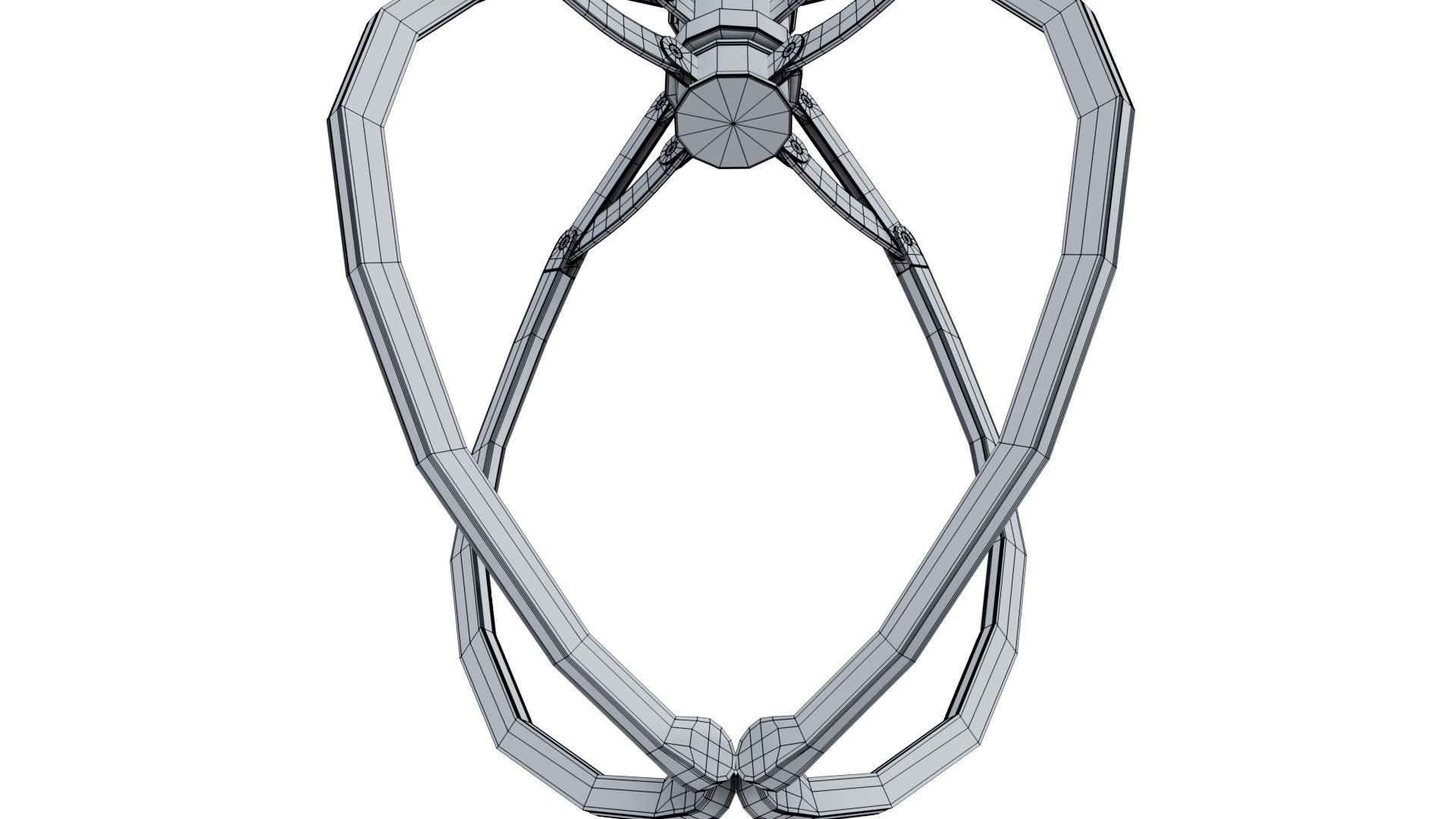 Metal Claw 14 with RIG 3D model_17