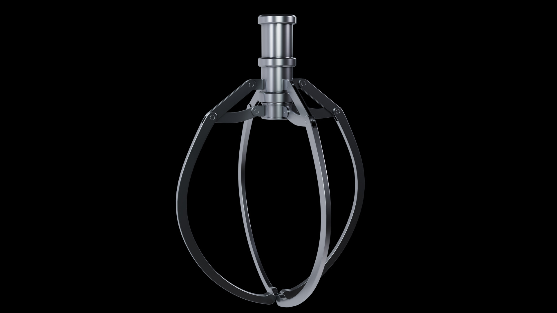 Metal Claw 14 with RIG 3D model_9