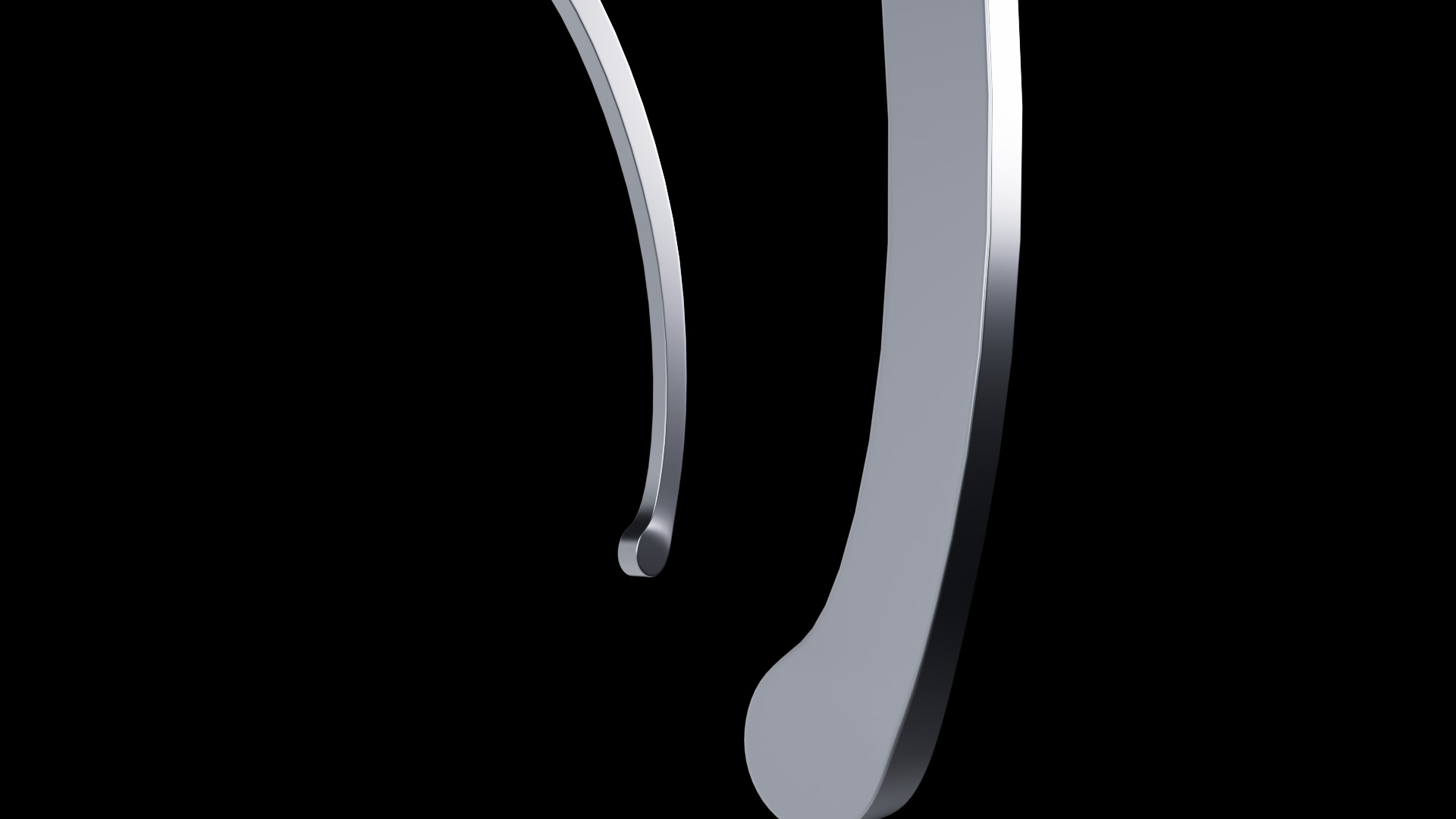 Metal Claw 14 with RIG 3D model_8