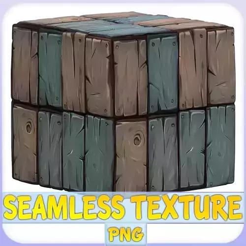 Stylized Wood Seamless Texture