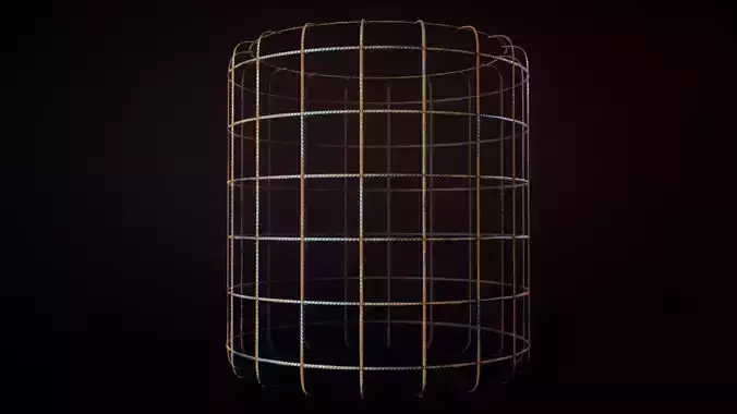 Seamless Armature Carcass PBR Material Textures Texture
