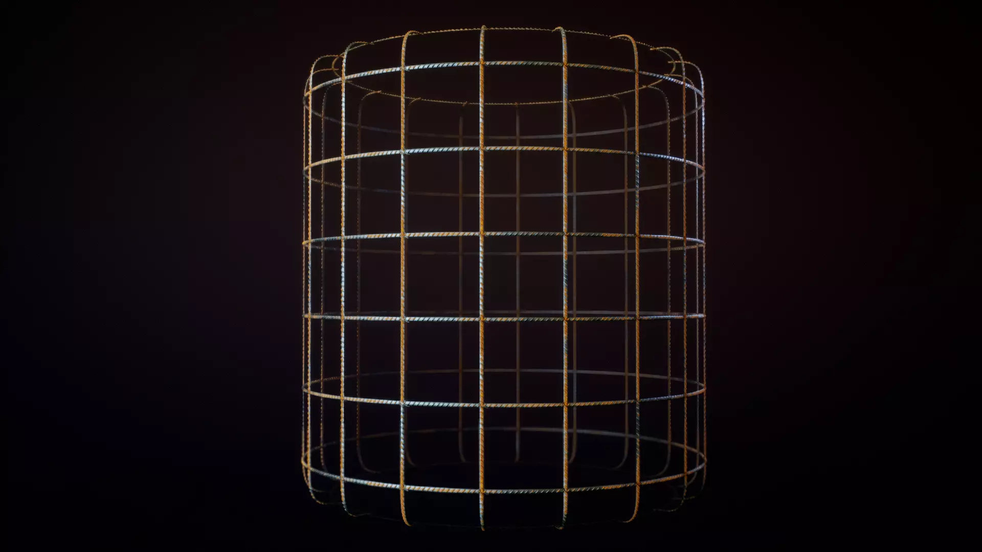 Seamless Armature Carcass PBR Material Textures Texture