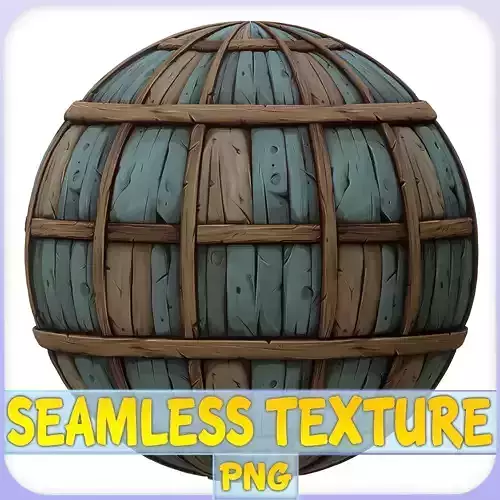 Stylized Wood Seamless Texture