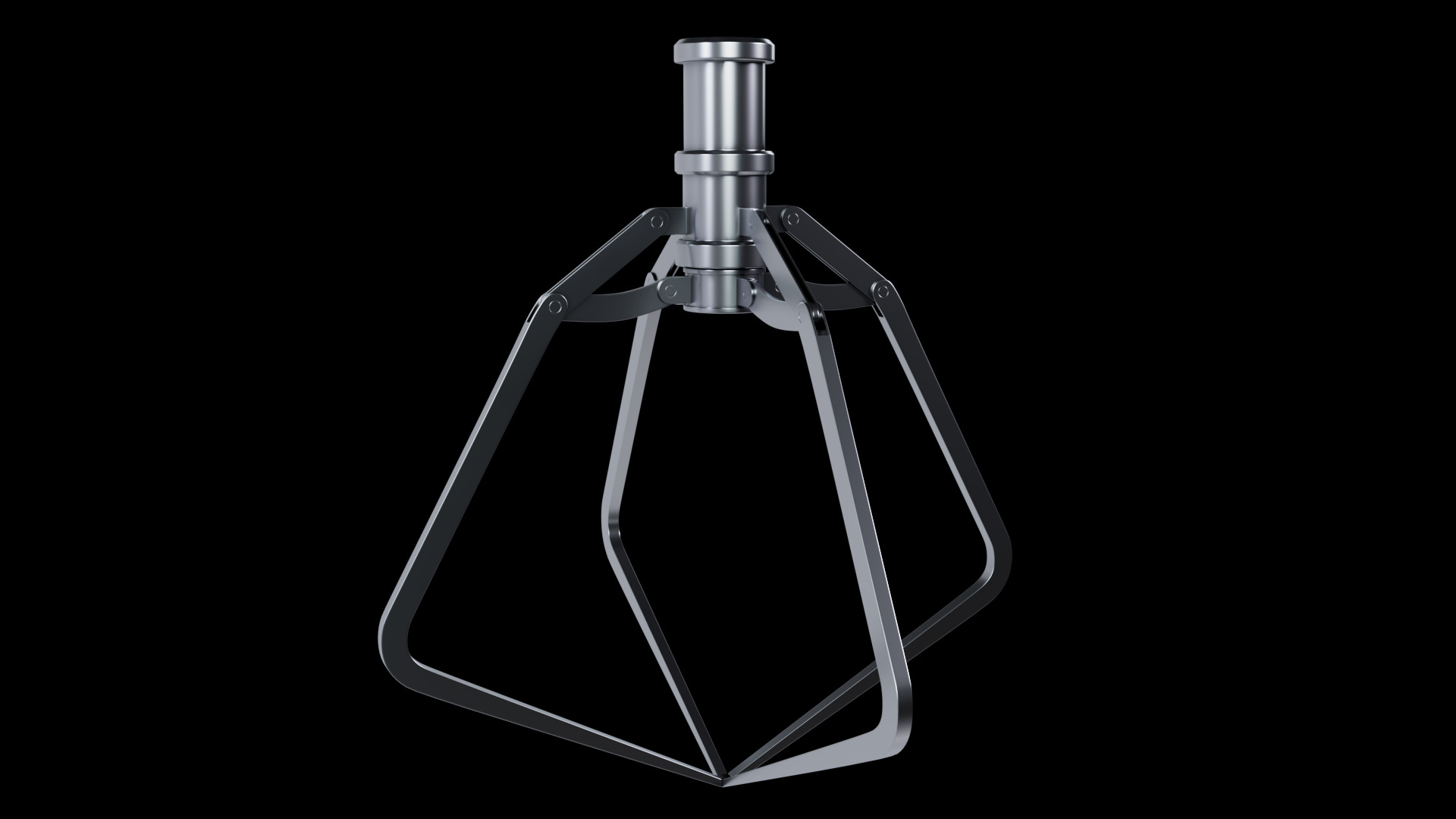 Metal Claw 15 with RIG 3D model_9