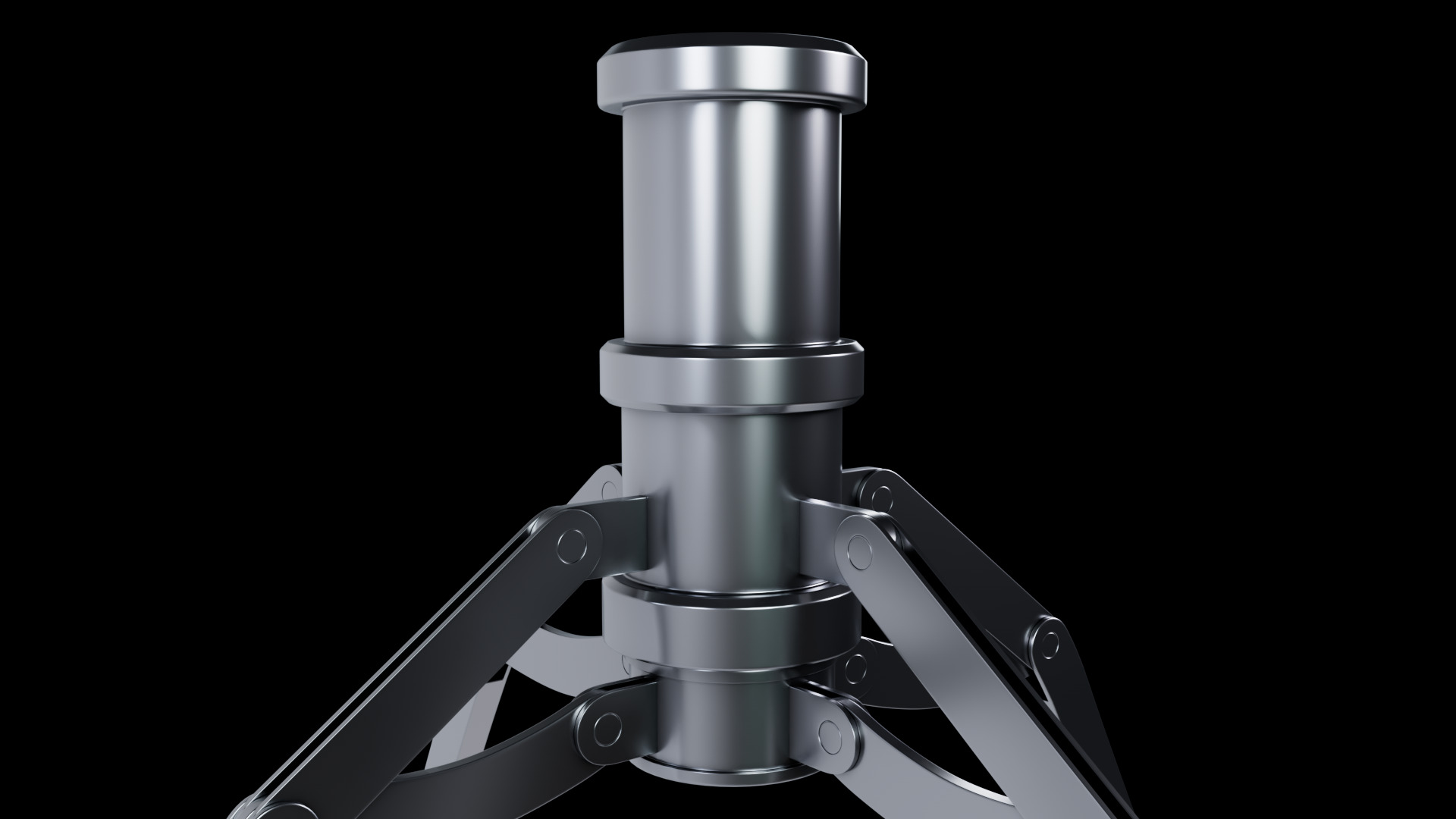 Metal Claw 15 with RIG 3D model_10