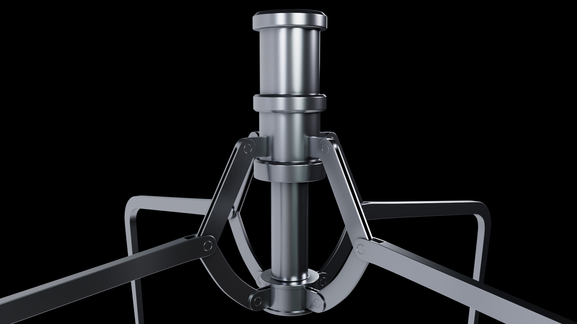 Metal Claw 15 with RIG 3D model_5