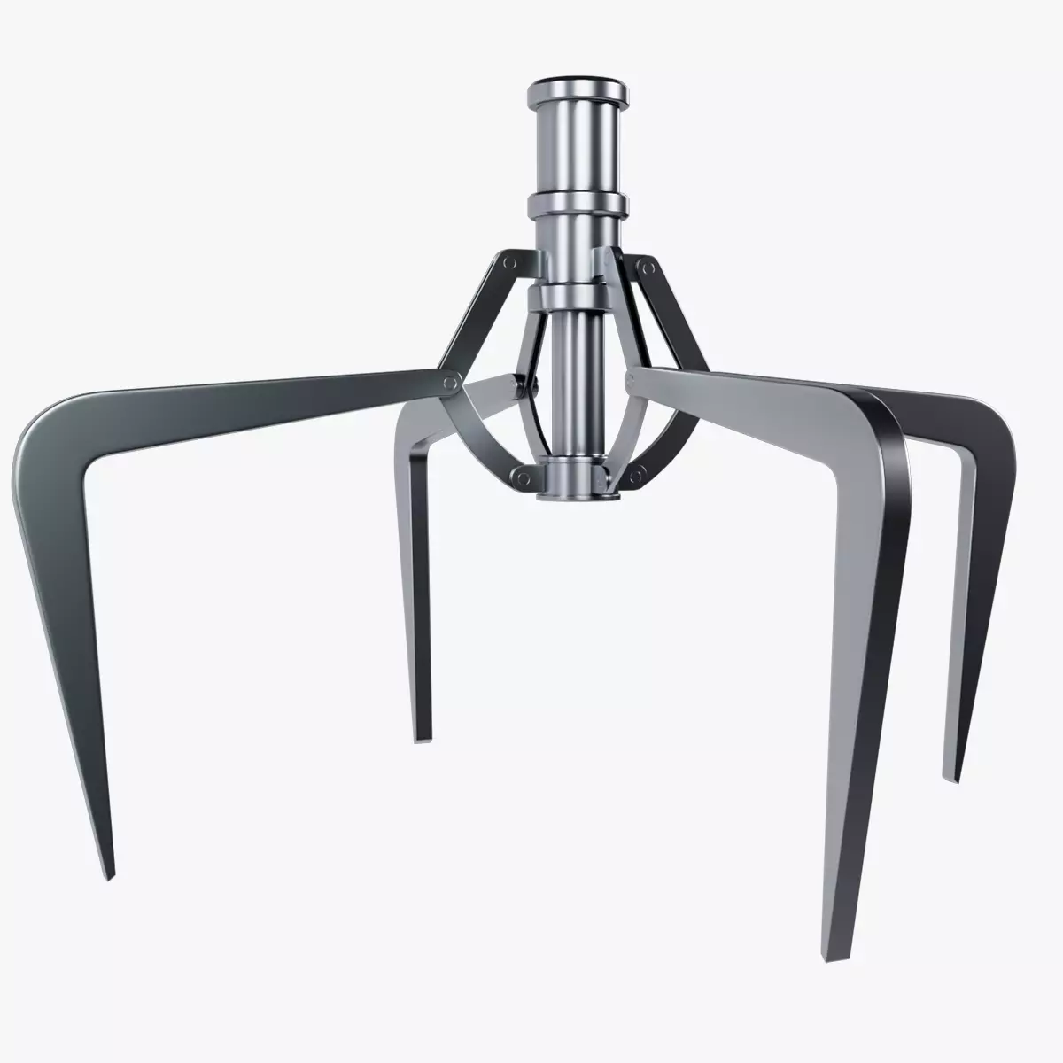 Metal Claw 16 with RIG 3D model_0