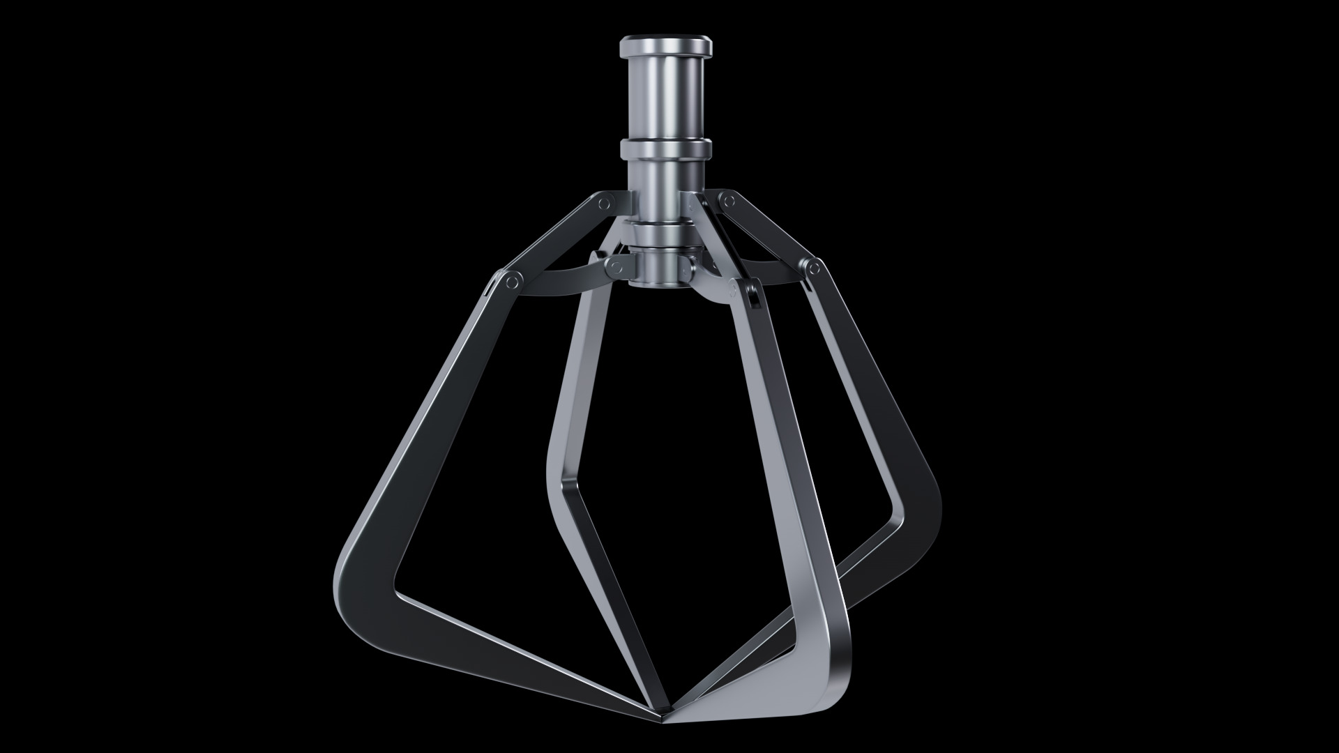 Metal Claw 16 with RIG 3D model_9