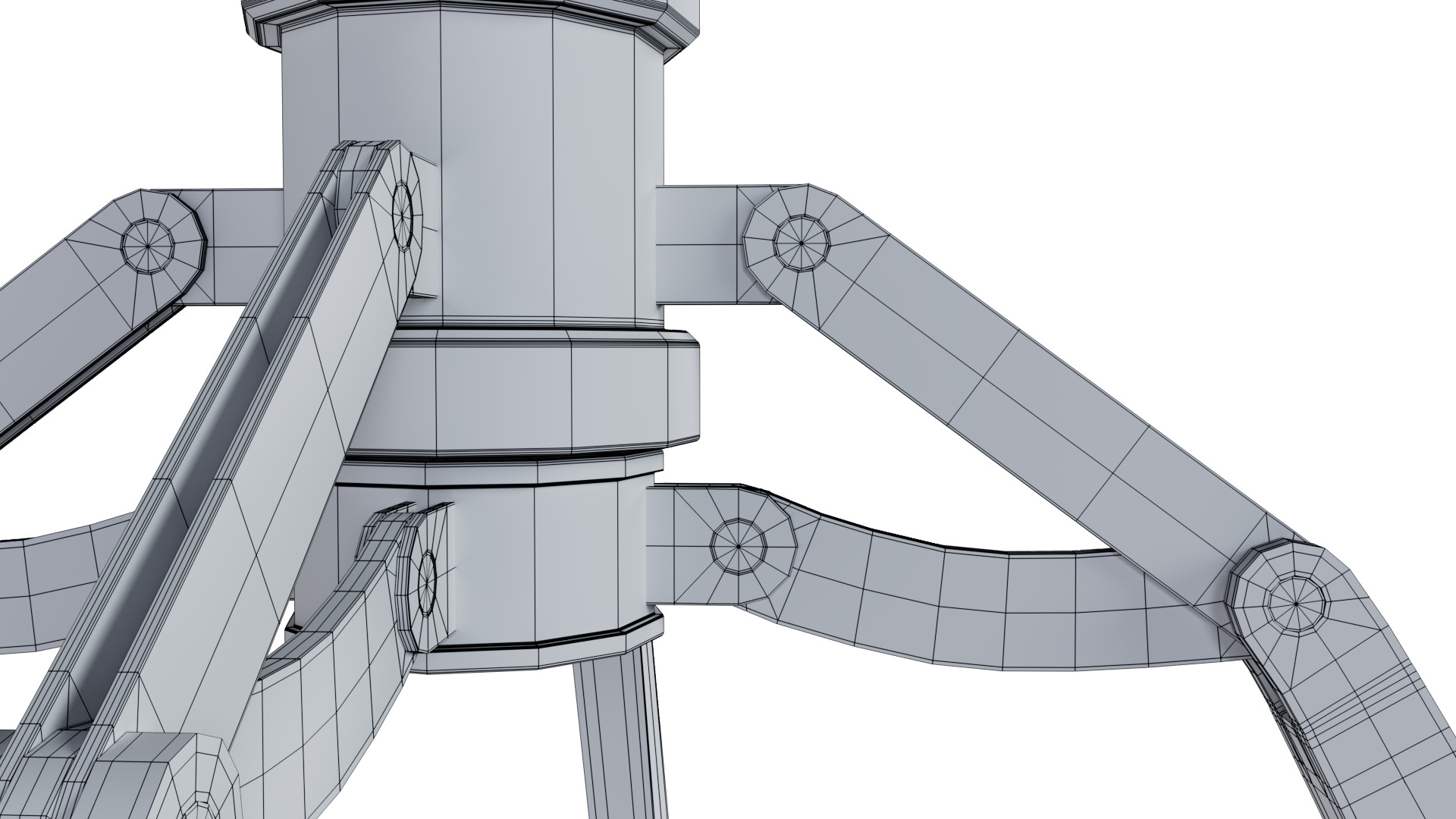 Metal Claw 16 with RIG 3D model_15