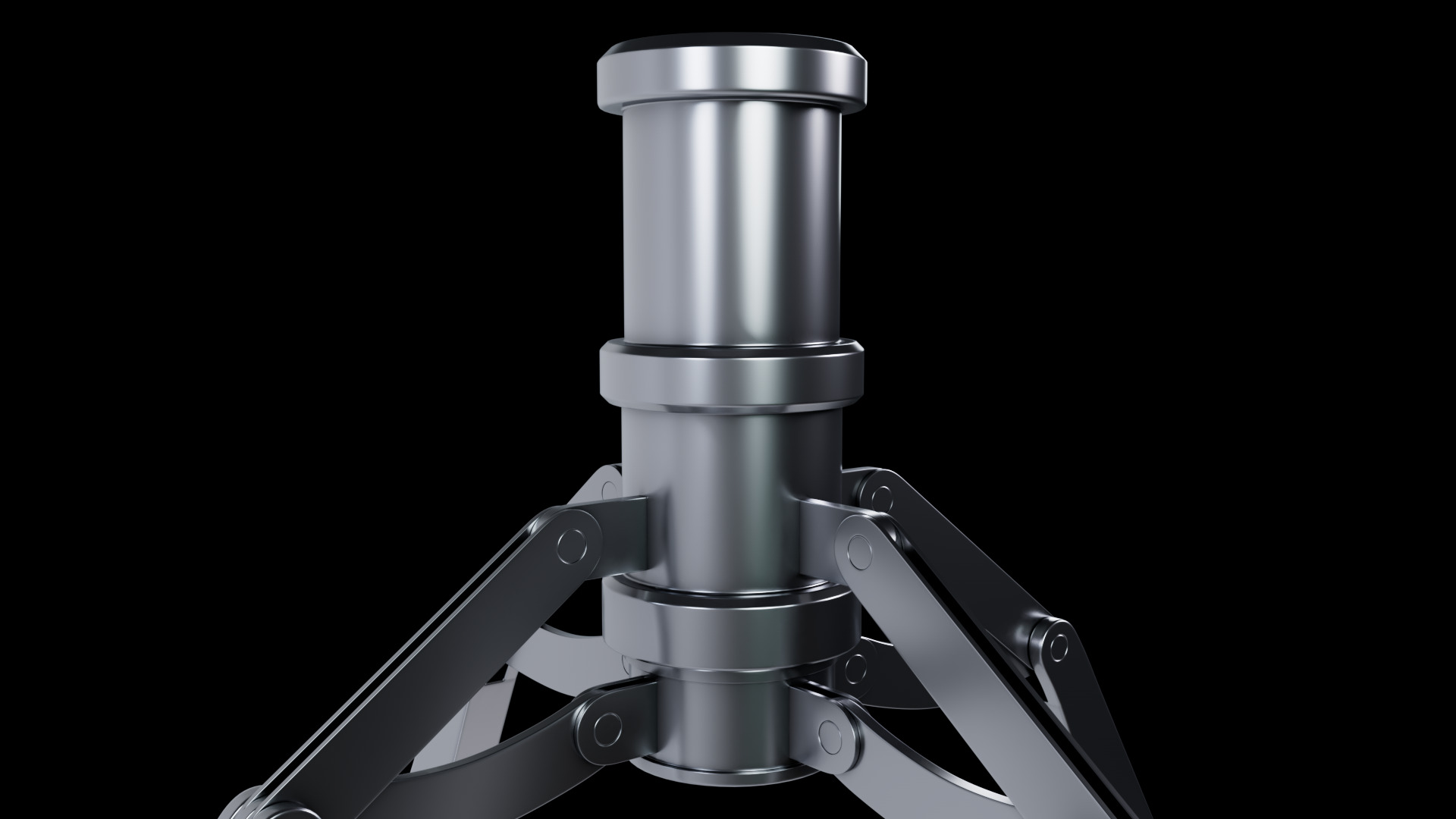 Metal Claw 16 with RIG 3D model_10