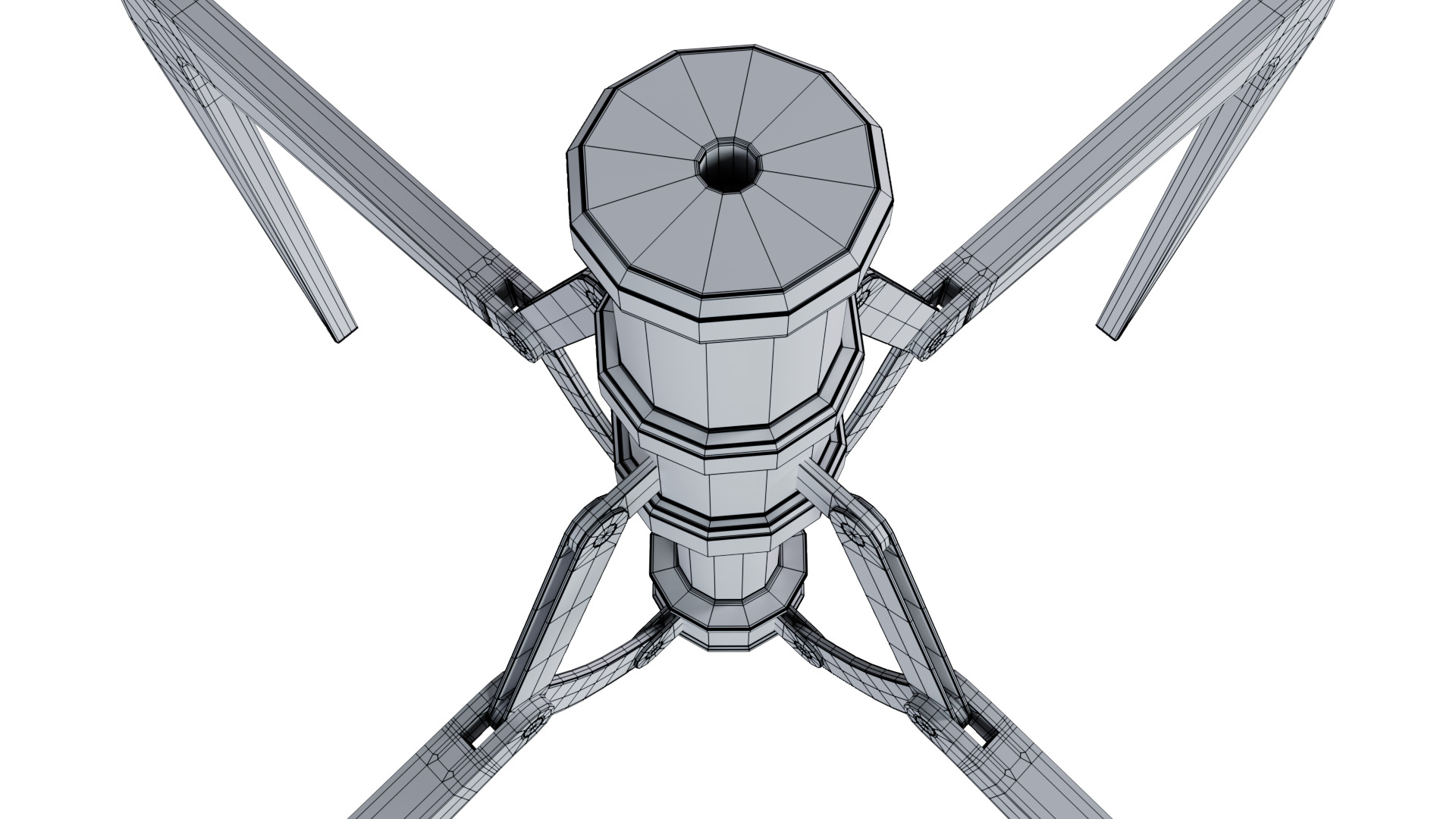 Metal Claw 16 with RIG 3D model_13