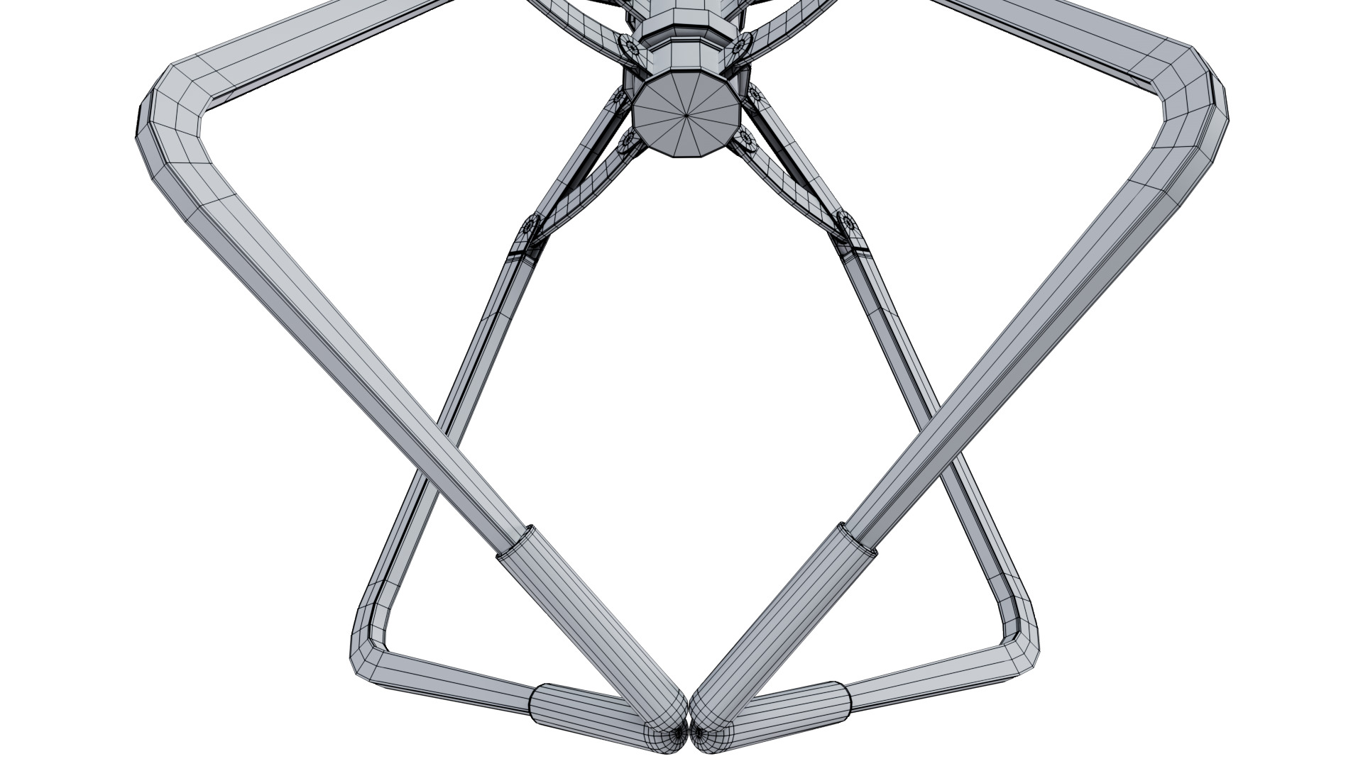 Metal Claw 17 with RIG 3D model_17