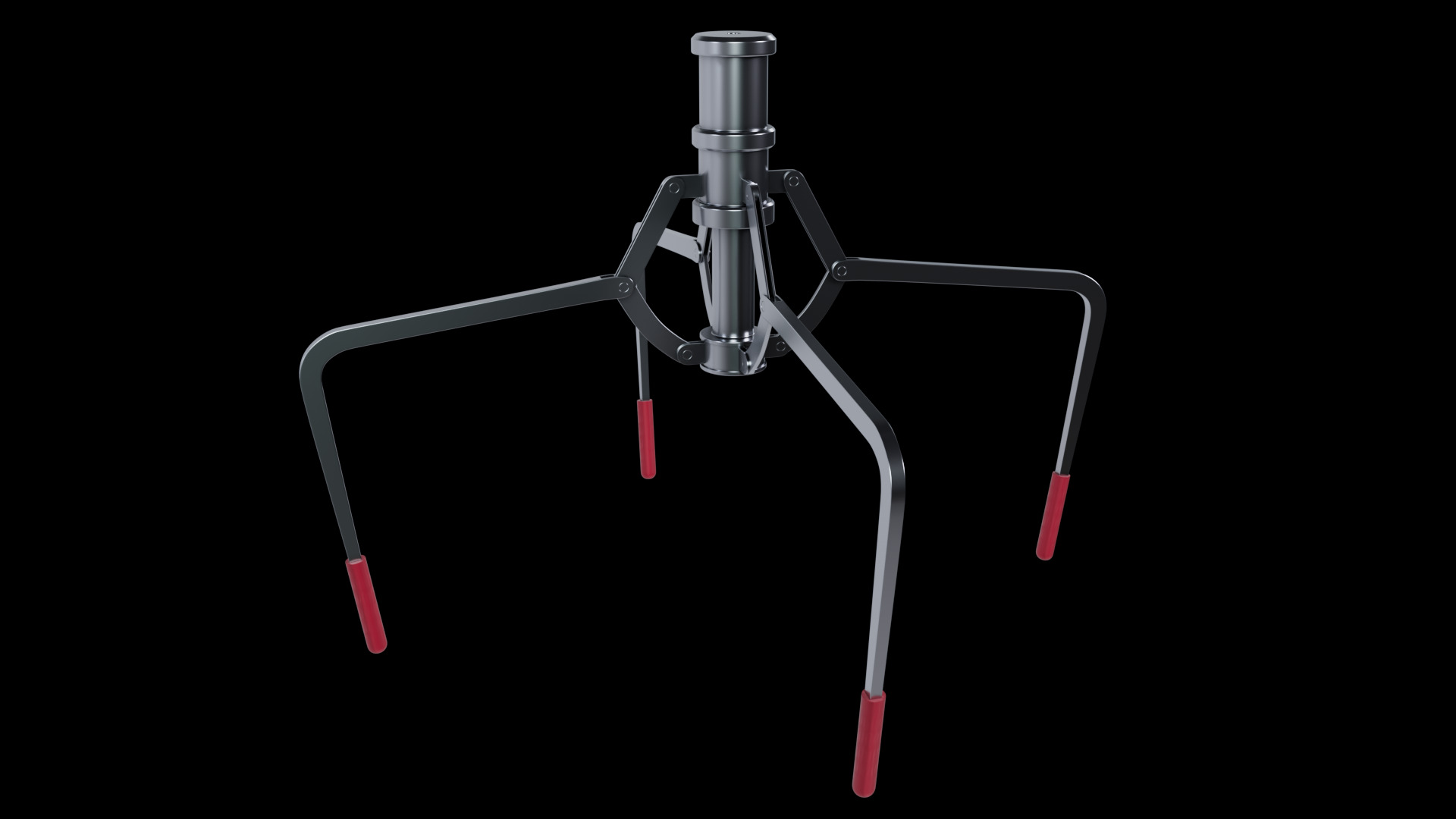 Metal Claw 17 with RIG 3D model_4