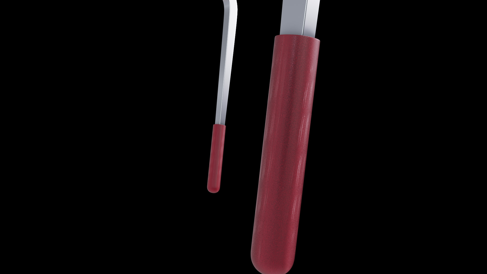 Metal Claw 17 with RIG 3D model_8