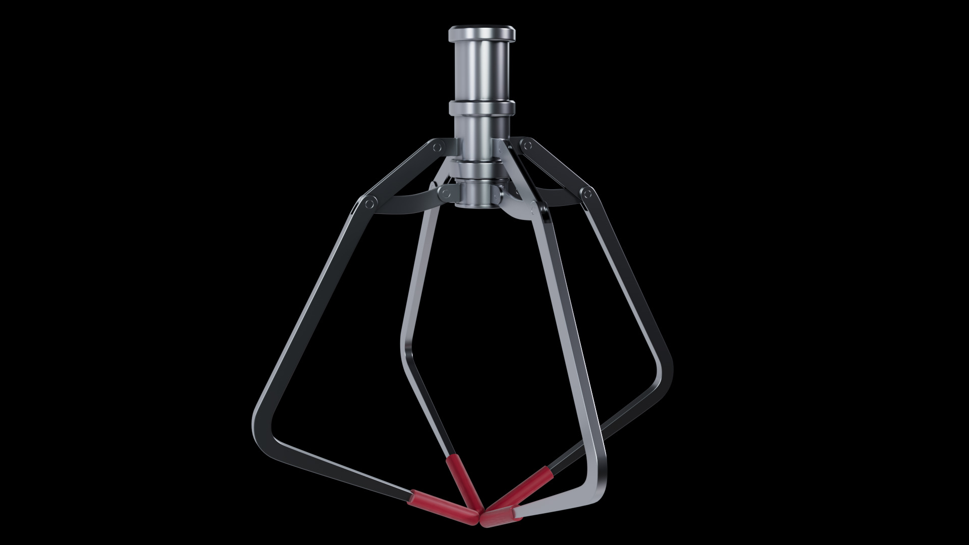 Metal Claw 17 with RIG 3D model_9