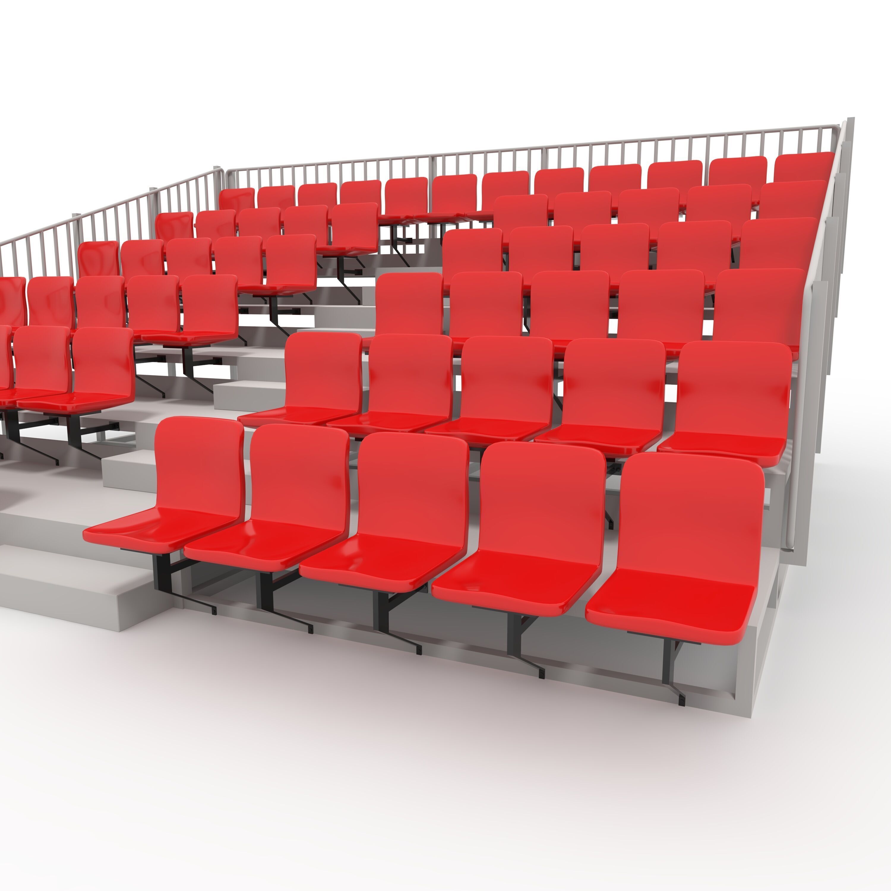 Bleachers 5 3D model_22