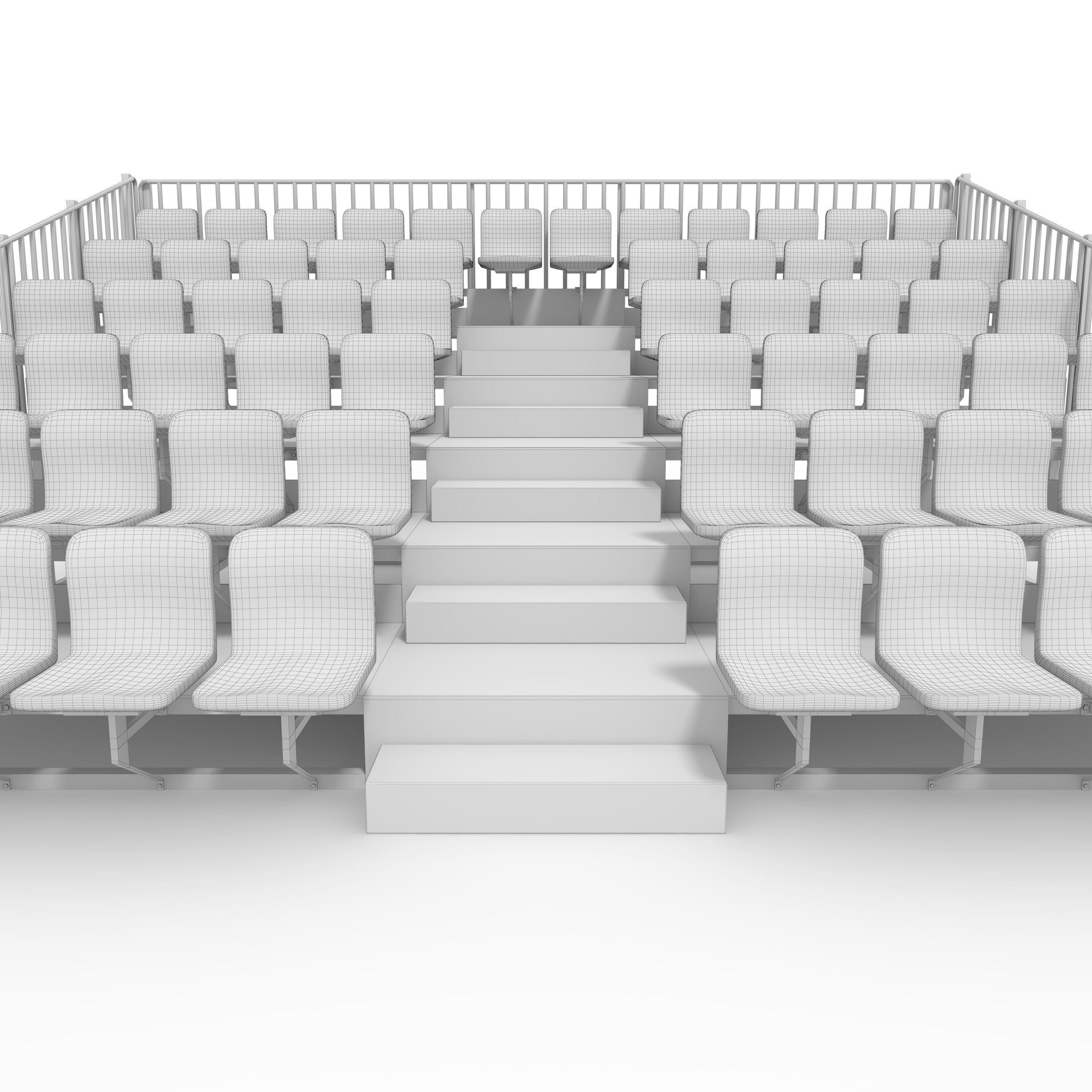 Bleachers 5 3D model_19